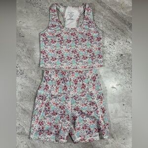 Evolution and Creation Floral Athletic Set